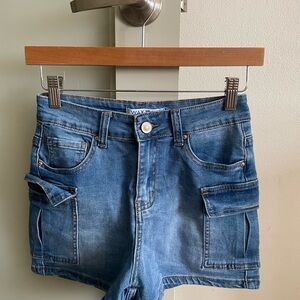 Max Jeans Blue Jean Shorts Casual Style